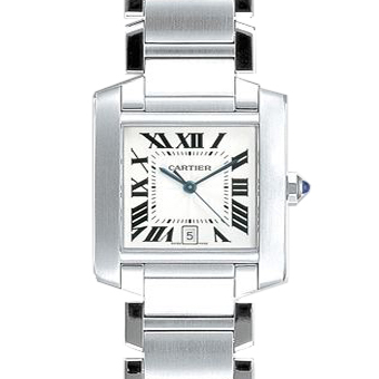 CARTIER カルティエ タンクフランセーズ コピー LM W51002Q3 ホワイト